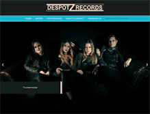 Tablet Screenshot of despotz.se